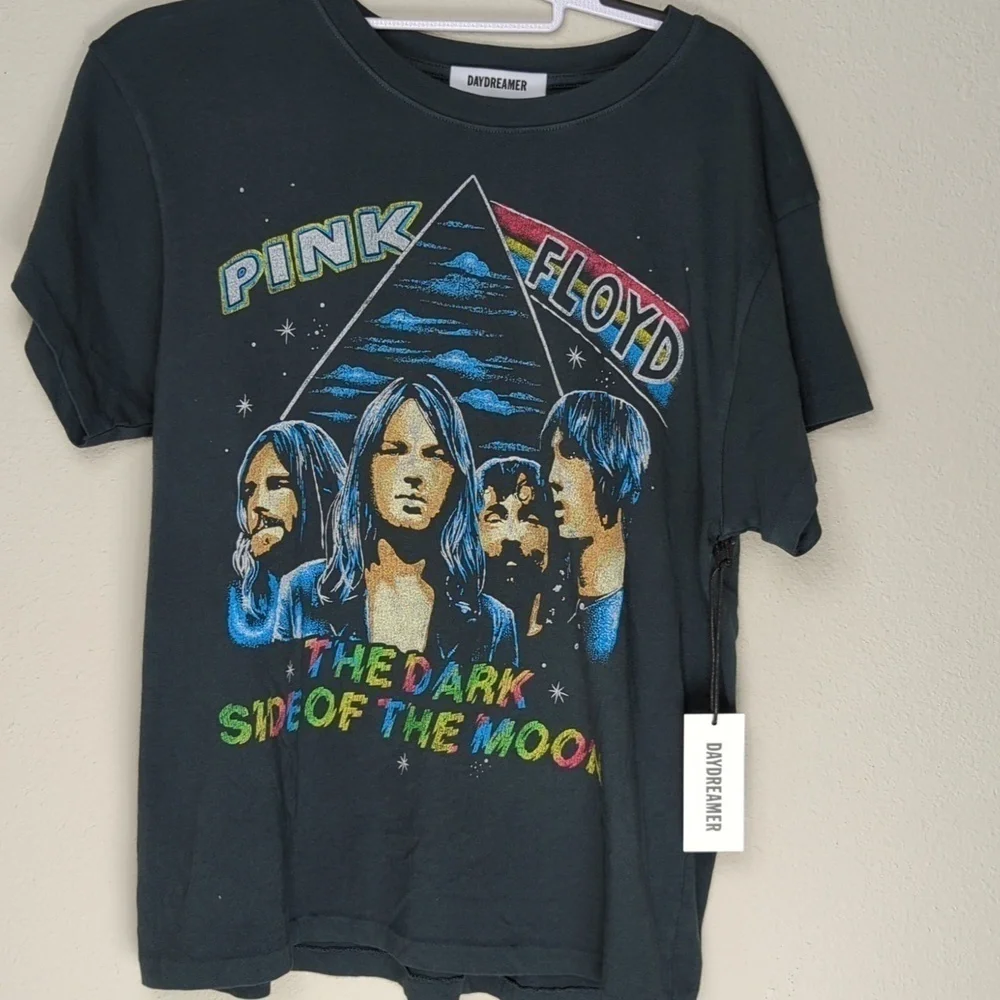 Daydreamer Pink Floyd Dark Side Tour Tee Women's Small Black  Shirt - Picture 3 of 14